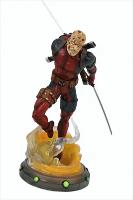 Produktbild von Marvel Gallery - Unmasked Deadpool Statue