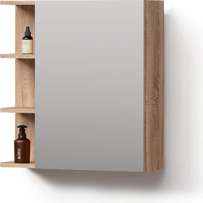 Immagine prodotto di Mobiletto a specchio Livinity Fucino Sonoma 62 x 64 cm, Model 56259