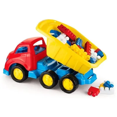 Immagine prodotto di Dolu JumBlocks met Maxi Truck 50-delig