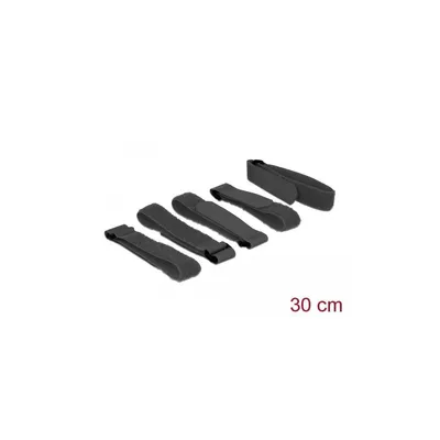 Produktbild von DeLOCK 18704, Schwarz, 20 mm, 300 mm, 5 Stück(e)