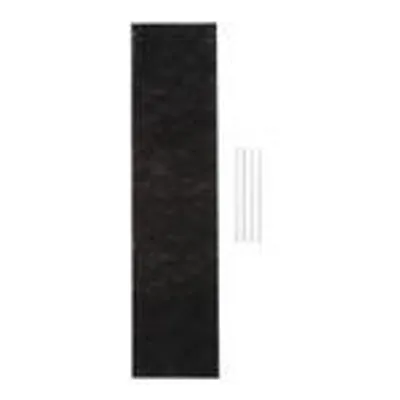 Produktbild von Klarstein Royal Flush 90 - Aktivkohlefilter, Aktivkohle-Filterfließ, Filtermatte, zur Umrüstung auf Umluftbetrieb, 67 x 16,7 cm (LxB), für Royal Flush 90 Downdraft Dunstabzugshaube, schwarz