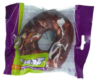 Imagen del producto de Braaaf: Galleta para perros cruda, sabor a cuero, cordero y pescado, 120 g