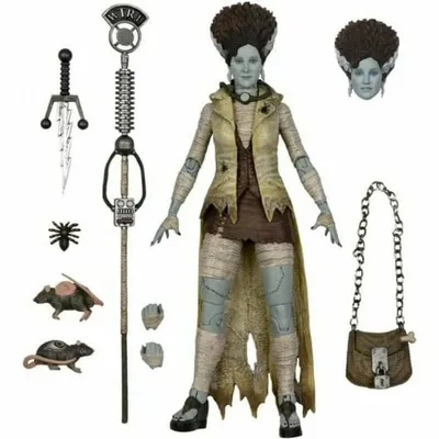 Produktbild von NECA - Universal Monsters x Teenage Mutant Ninja Turtles Actionfigur April as The Bride 18 cm