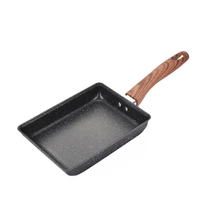 Produktbild von Tamagoyaki-Pfanne, japanische Omelettpfanne, Eierpfanne, Bratpfanne, kein Öl, antihaftbeschichtet, Yuzishao Retangle Omelettpfanne