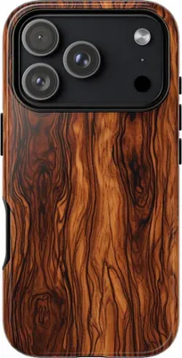 Produktbild von Edle Maserholz-Optik – Hülle Kompatibel mit iPhone 17 Pro