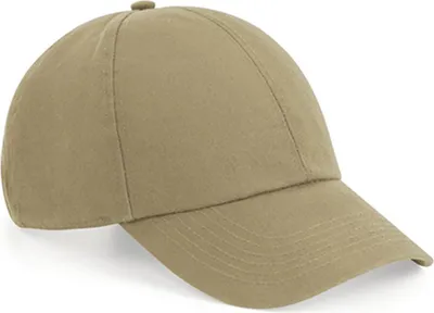 Produktbild von Beechfield B54N | Organic Baumwolle 6 Panel Cap - Low Profile - Farbe: Desert Sand - Größe: One Size