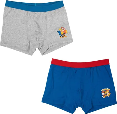 Zdjęcie produktu dla Bokserki Paw Patrol 2-pack - 60% bawełna, 40% poliester dla chłopców 98/104 cm