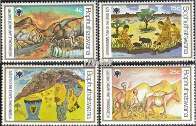 Produktbild von Briefmarken Bophuthatswana 1979 Mi 43-46 (kompl.Ausg.) postfrisch Kinder