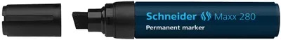 Obrázok produktu pre Schneider Schreibgeräte Maxx 280, Čierna, Hrot dláta, Čierna, Hrubá, 4 mm, 1,2 cm
