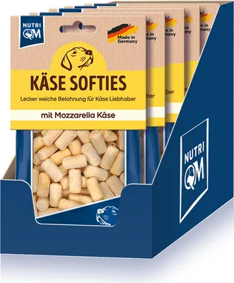 Produktbild von NutriQM Käse Softis Mozarella 5 x 150g