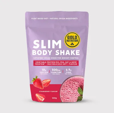 Zdjęcie produktu dla Gold Nutrition Witaminy i suplementy Slim Body Shake, truskawkowy