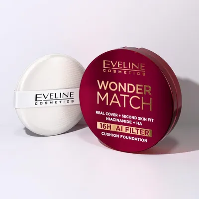 Immagine prodotto di Eveline Cosmetics Wonder Match – fondotinta, a lunga tenuta, luminoso, 03N nude