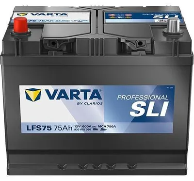 Immagine prodotto di Batteria di avviamento VARTA Professional SLI LFS75 12 V 75 Ah 600 A/EN B01