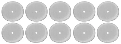 Image de Lot de 10 filtres réutilisables en acier inoxydable 304 pour cafetière à piston de 1 000 mm150