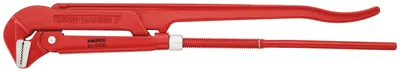 Image de KNIPEX 83 10 030 Clé serre-tubes 90° rouge revêtue par poudre 650 mm