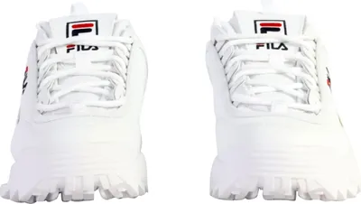 Produktbild von Moderner Damen Sportschuh: Weiß, Schnürung, Kontrast-Details, Stickerei