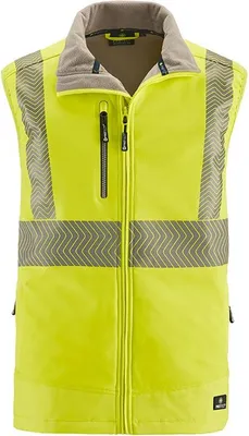 Produktbild von 4PROTECT® Warnschutz-Softshellweste PARAMUS Leuchtgelb 4XL
