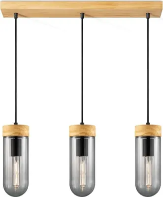 Image de Home Sweet Home Modern Capri 3 ampoules Suspension 60 x 132 cm