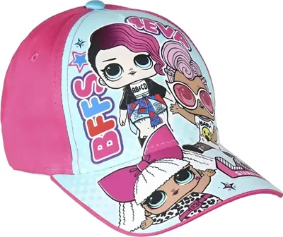 Produktbild von LOL Surprise Pink Kinder Baseball Kappe 53 cm