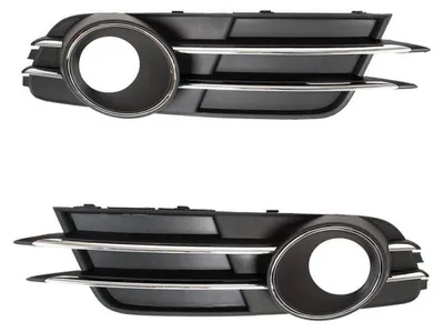 Produktbild von Stoßstange Gitter Nebelscheinwerfer CHROM LINKS + RECHTS für Audi A6 4G C7 11-14