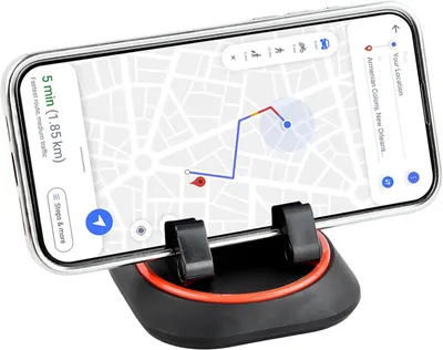 Produktbild von Handyhalterung Auto, 360 Grad drehbar, Silikon, rutschfest, für Smartphones