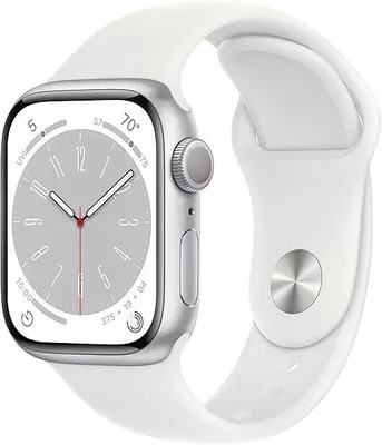 Produktbild von Apple Watch Series 8, OLED, Touchscreen, 32 GB, WLAN, GPS, 42,3 g