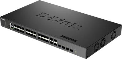 Obrázok produktu pre D-Link DXS-3410-32SY, Riadený, L3, Plne duplexný režim, Inštalácia do Racku