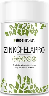 Produktbild von Sinob Zink ChelaPro 60 Vegane Kapseln