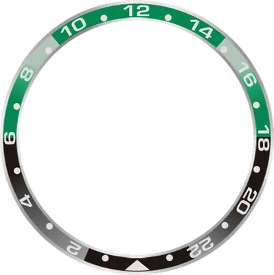 Image de INF Lunette élégante pour Xiaomi Watch S3/S4 Vert+Noir