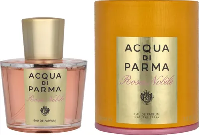 Produktbild von Acqua di Parma Rosa Nobile, Frauen, 100 ml, Nicht nachfüllbare Flasche, Bergamotte, Pfeffer, Orange, Tangerine, Calabrian Bergamot, Pepper, Maiglöckchen, Pfingstrose, Rose, Tuberose, Violett