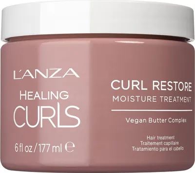 Zdjęcie produktu dla L'ANZA - Healing Curls Curl Restore Moisture Treatment - Maska wzmacniająca do włosów falowanych i kręconych