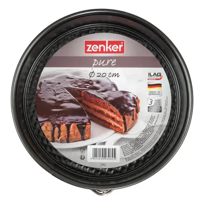Obrázok produktu pre Zenker 3962, Rozkladacia forma na tortu, Kolo, Plochý povrch, 230 °C, Čierna, Nemecko