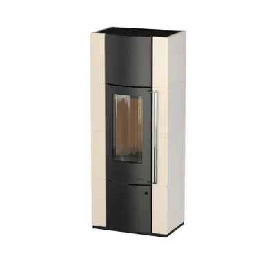 Obrázok produktu pre Krbové kachle Thermia Alpha Plus, oceľ, krémovo biela, 6 kW
