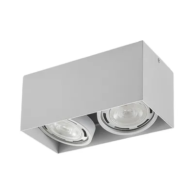 Produktbild von Arcchio Deckenstrahler Mabel, 2-flammig, 27 cm, weiß, GU10