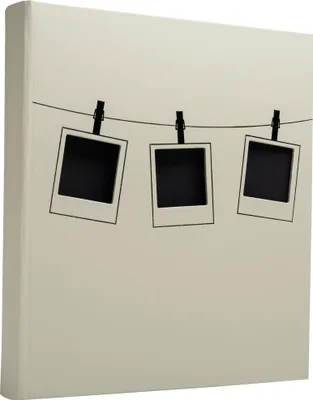 Produktbild von Exacompta 16524E Fotoalbum, 60 schwarze Seiten, Polaroid - Hellgrün