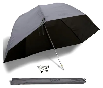 Produktbild von Ovalschirm 345x260x305cm - Angelschirm für Welsangeln, Schirm für Angler, Bivvy, Schirmzelt