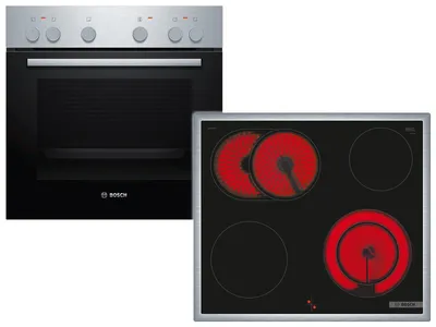 Produktbild von Bosch HND211AR62, Keramik, 4 Zone(n), Glaskeramik, Schwarz, Berührung, 58,3 cm