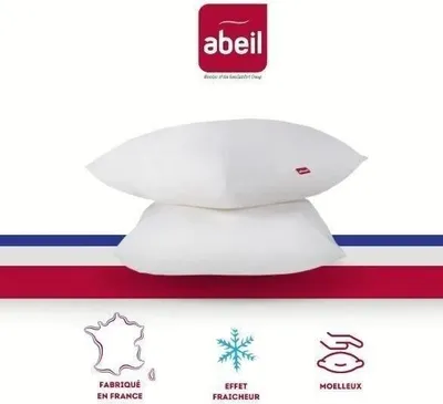 Produktbild von Abeil Aerelle Cool Night Kissen, 2er-Pack, 60 x 60 cm, Weiß,