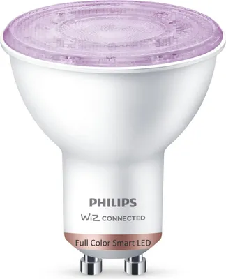 Produktbild von Glühbirne led gu10 4,7w volle Farben wifi 345lm philips wiz