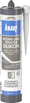 Produktbild von Knauf Boden- & Fenster Silikon 300 ml manhattan