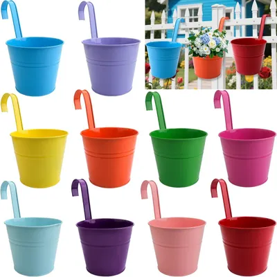 Obrázok produktu pre Závesné kvetináče - 10 kusov - 16 cm