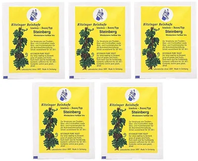 Produktbild von Joenos Kitzinger Trockenhefe Steinberg, 5er Pack, für 250 Liter