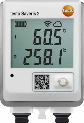 Image de testo - Saveris 2-T3 - 0572 2033 - Enregistreur de données sans fil, 2 raccordements pour sonde de température TE pour la surveillance de la température