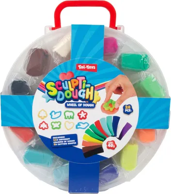 Image de Sculptidough Kleiset 12x40gram, 20dlg.