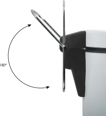Immagine prodotto di MSV 12 L, tre contenitori, acciaio inossidabile, bianco, 25 cm, colore bianco
