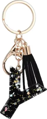 Image de Porte-clés Alphabet Y - Noir Élégant KP37795