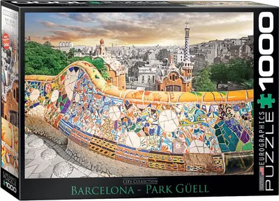 Immagine prodotto di puzzle da 1000 pezzi Barcellona Park Güell