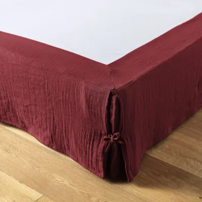 Produktbild von Bettrock 90 x 190 cm GAÏA Weinrot