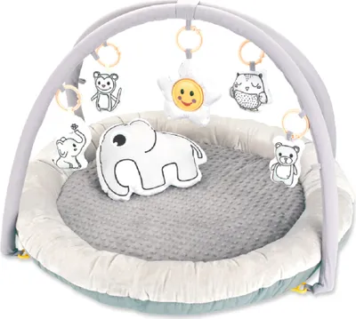 Image de Tapis de jeu Cabino Babygym Gris