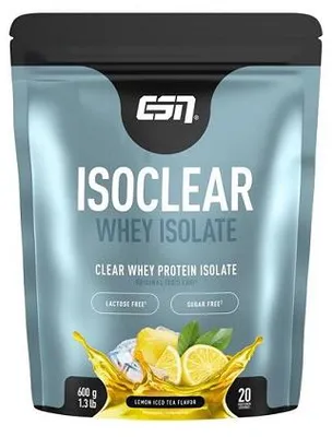Produktbild von ESN ISOCLEAR Whey Isolate 600g - Lemon Ice Tea